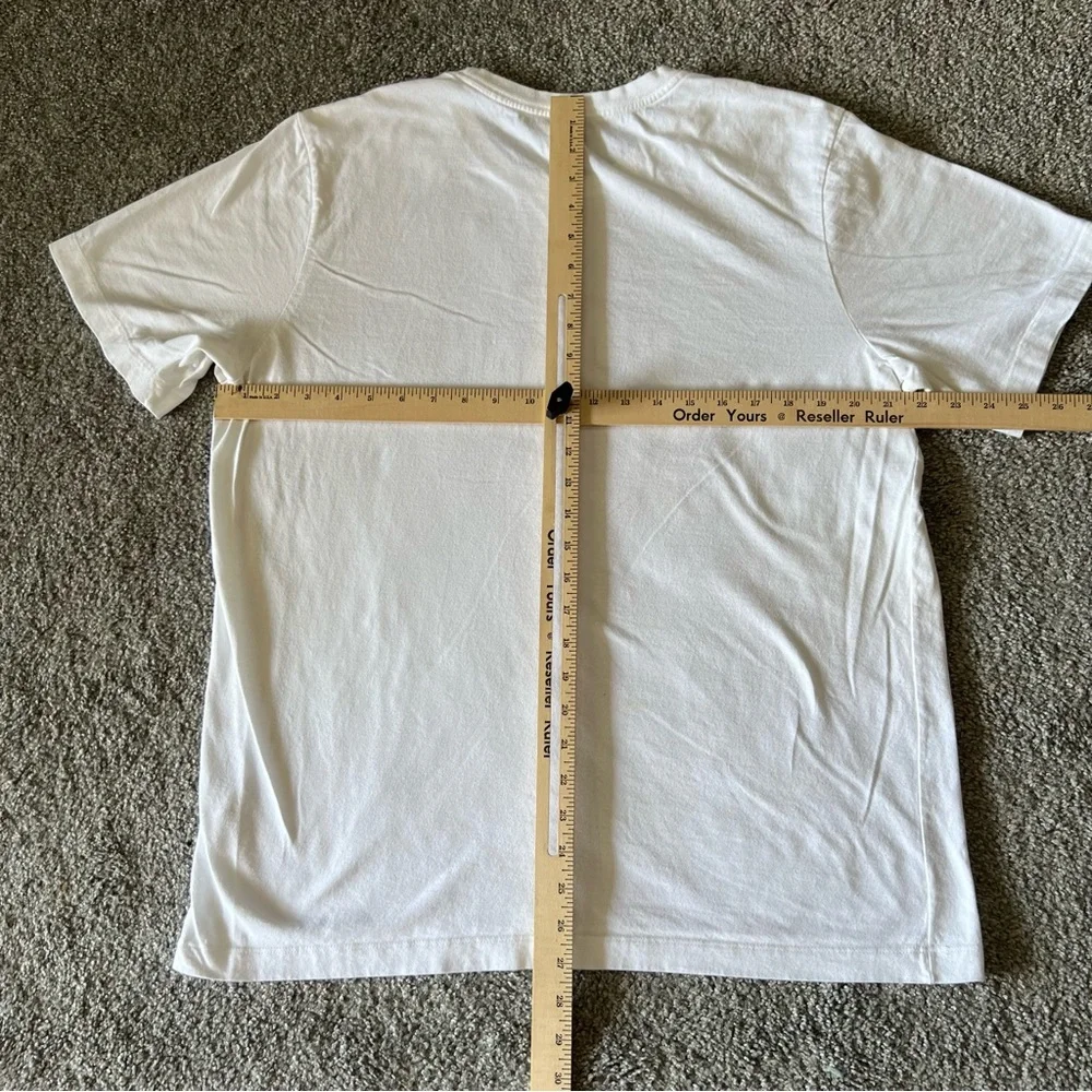 Air jordan shirt mens large white red jump man nike logo‎ swoosh streetwear